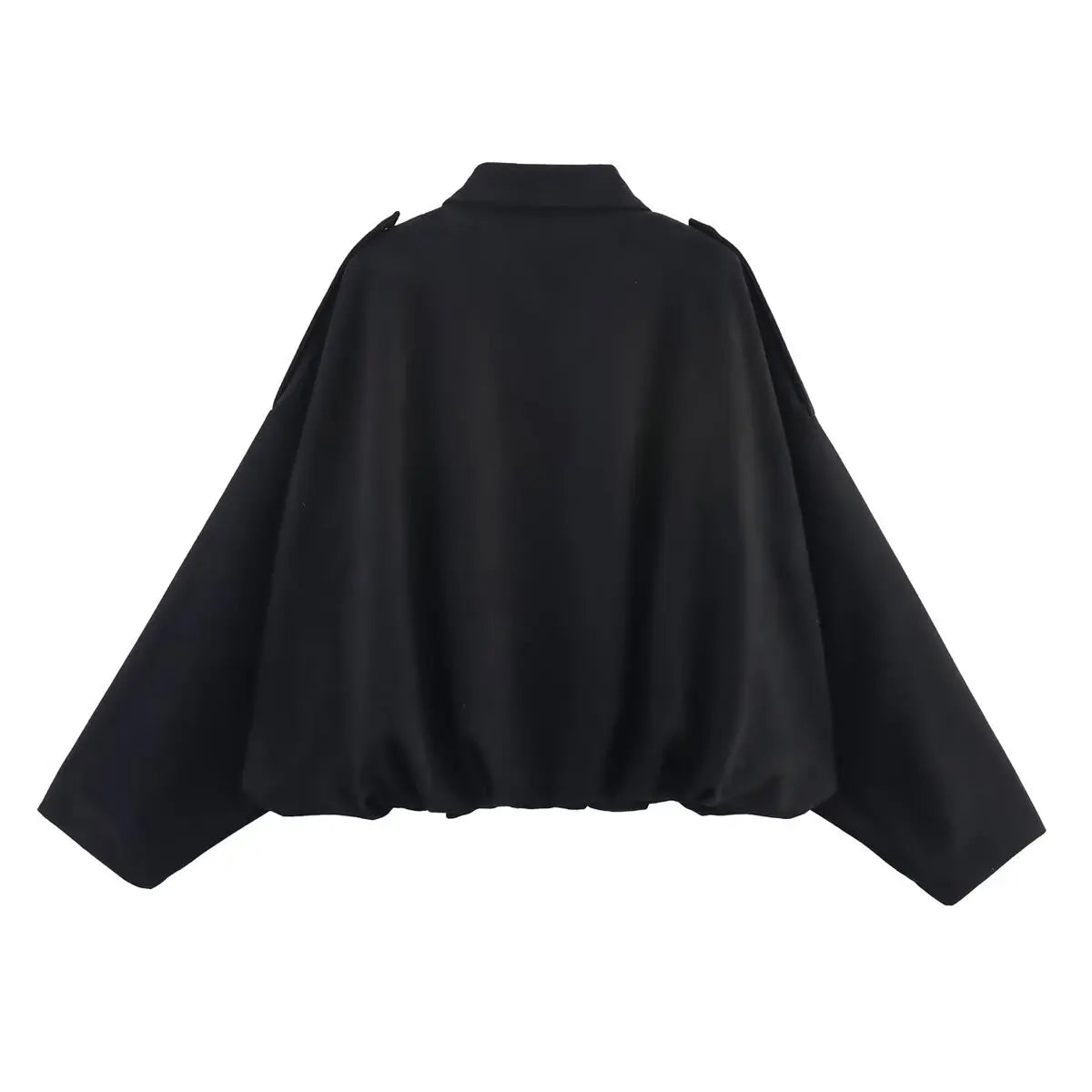 Women Suede Bomber Jacket Spring Long Sleeve