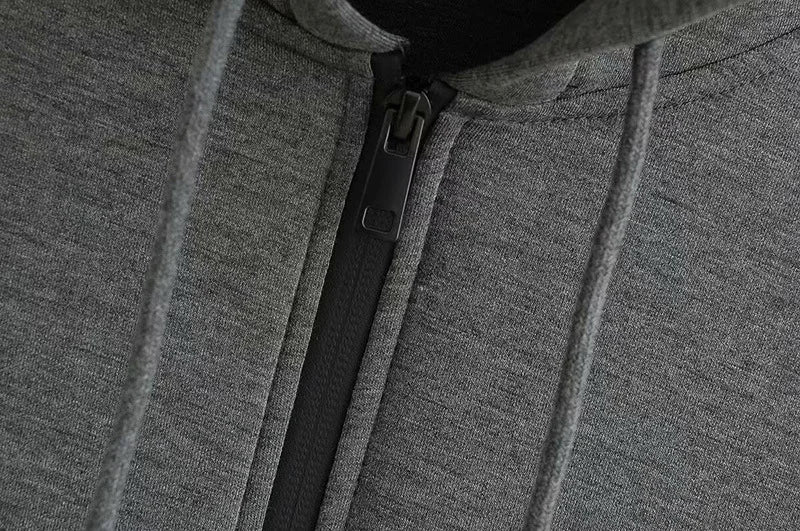 Jacket with hood long sleeve