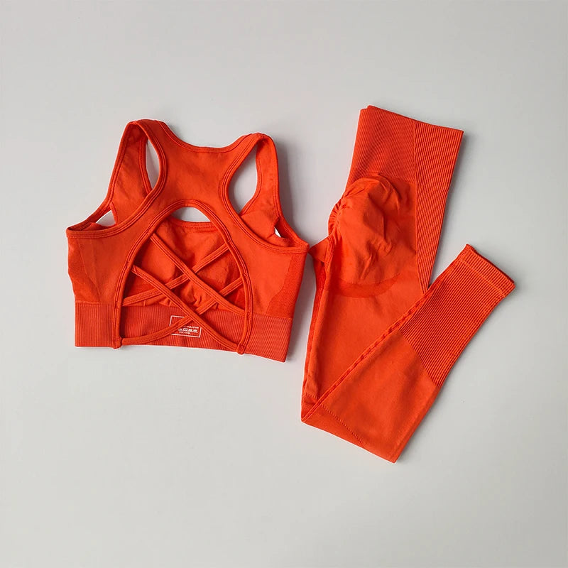 Sports Bra Women's Set Professional Fitness