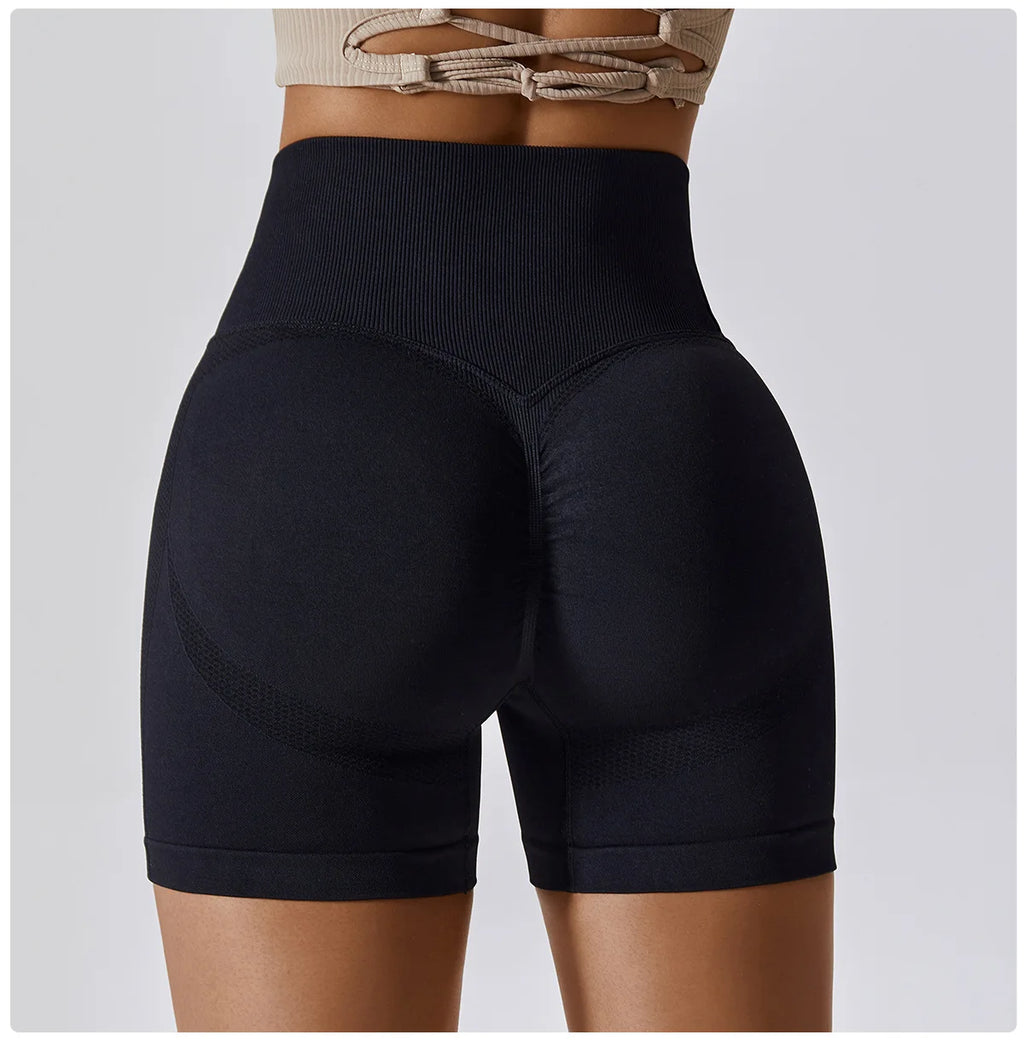 Women Shorts Seamless Sports Shorts For Women Cycling Jogging Fitness