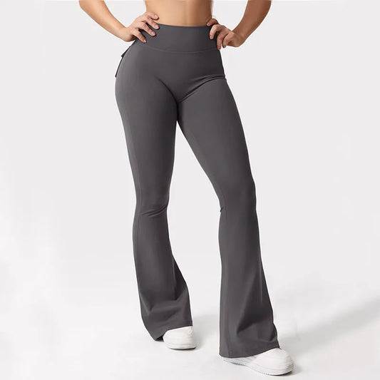 Yoga Leggings Naked Feeling Compression Fitness Workwear with pockets ﻿