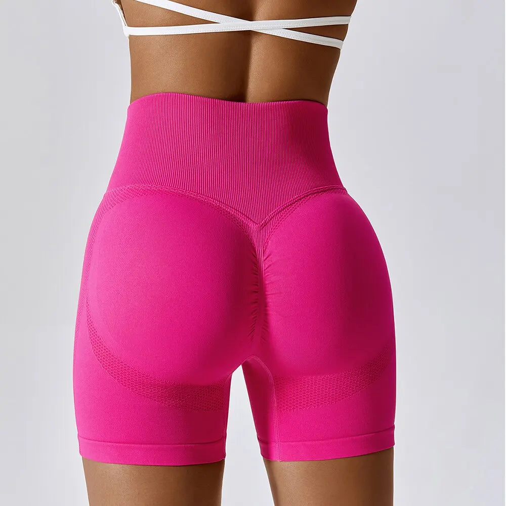 Women Shorts Seamless Sports Shorts For Women Cycling Jogging Fitness