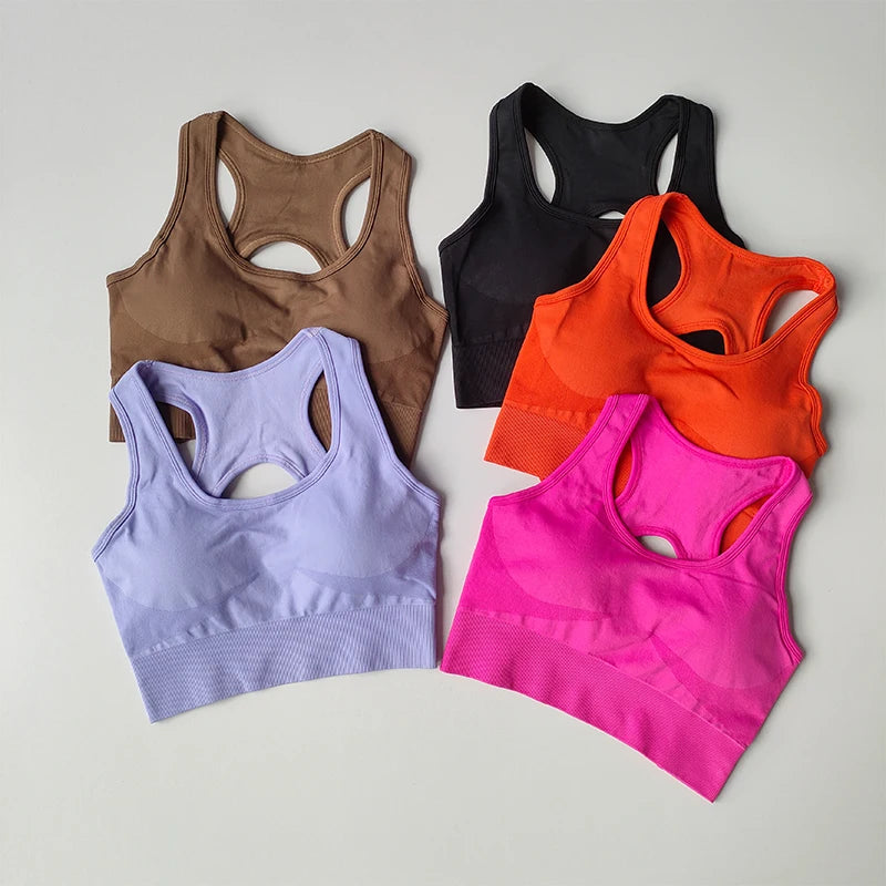 Sports Bra Women's Set Professional Fitness