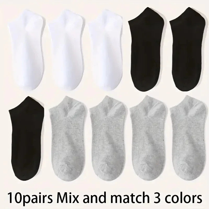Pack Unisex Comfort Fit Ankle Socks
