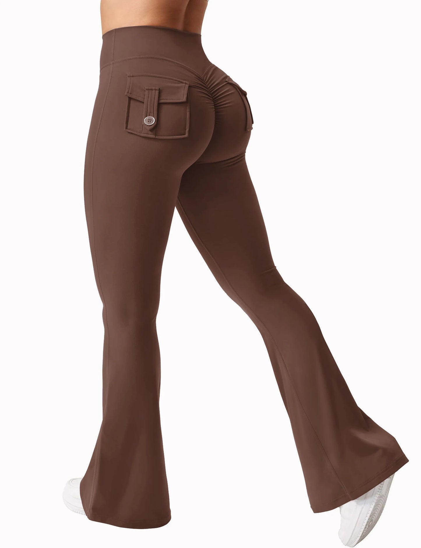 Yoga Leggings Naked Feeling Compression Fitness Workwear with pockets ﻿