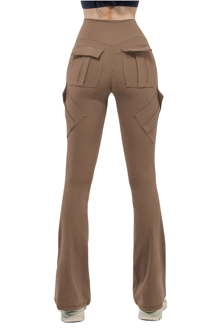 Yoga Leggings Naked Feeling Compression Fitness Workwear with pockets ﻿