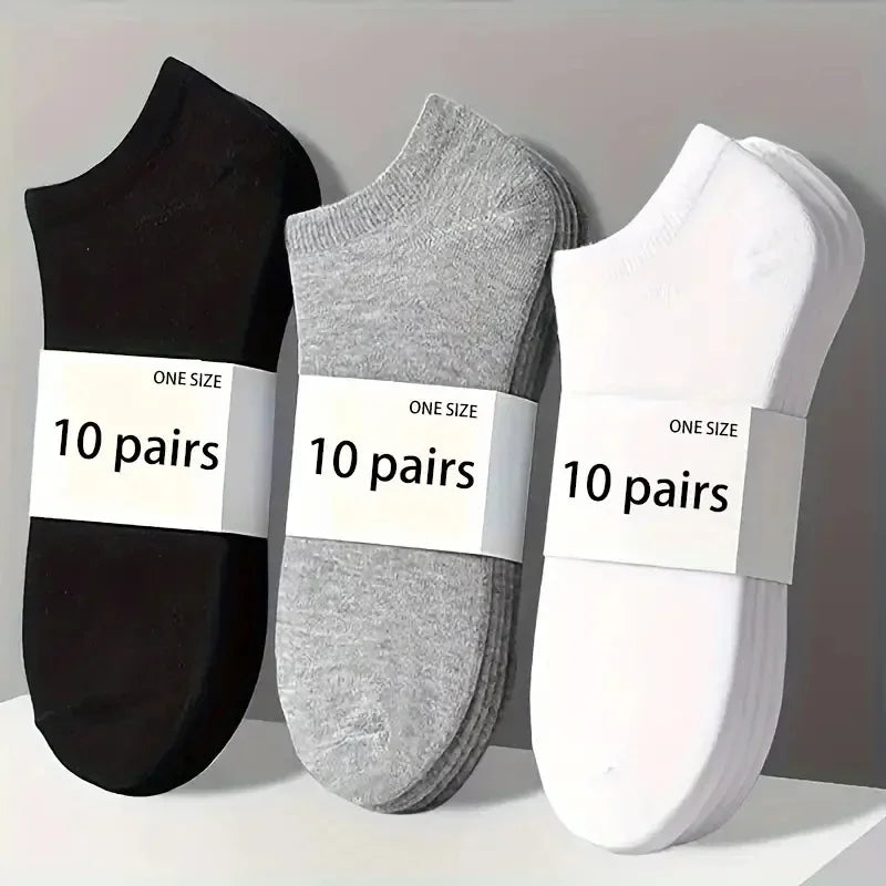 Pack Unisex Comfort Fit Ankle Socks