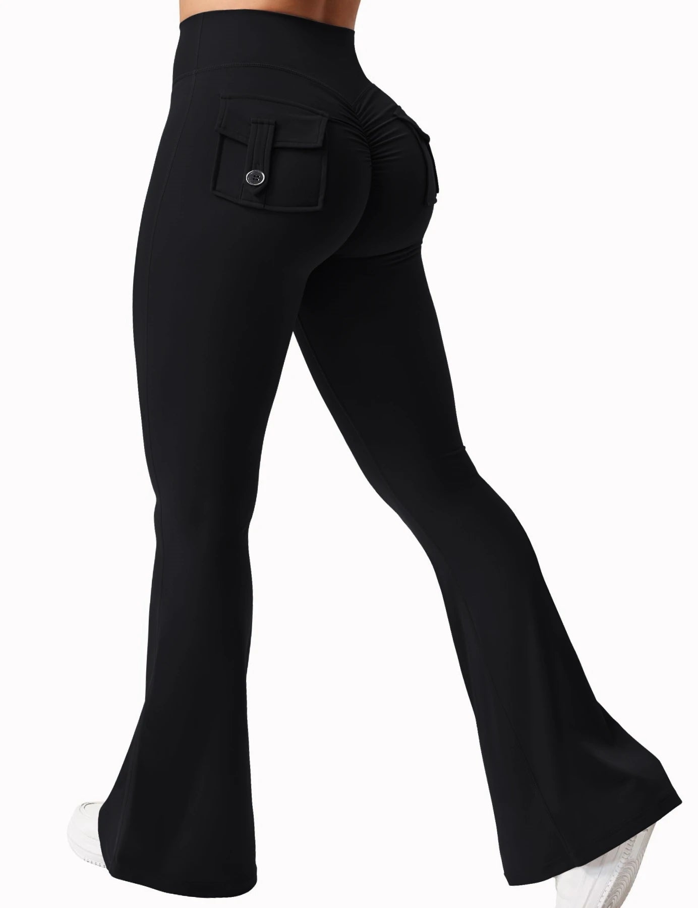 Yoga Leggings Naked Feeling Compression Fitness Workwear with pockets ﻿