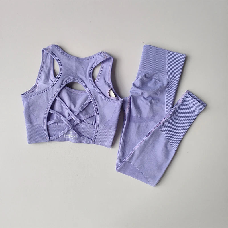 Sports Bra Women's Set Professional Fitness
