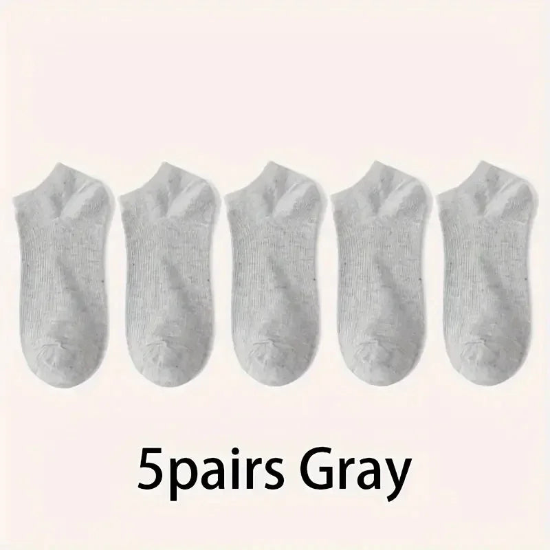 Pack Unisex Comfort Fit Ankle Socks