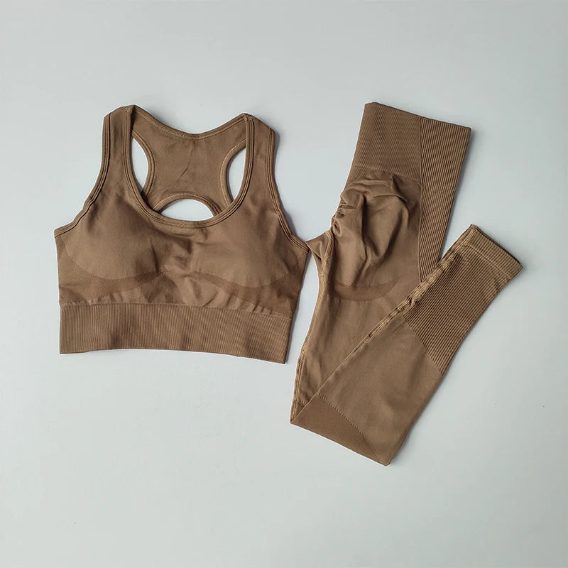 Sports Bra Women's Set Professional Fitness