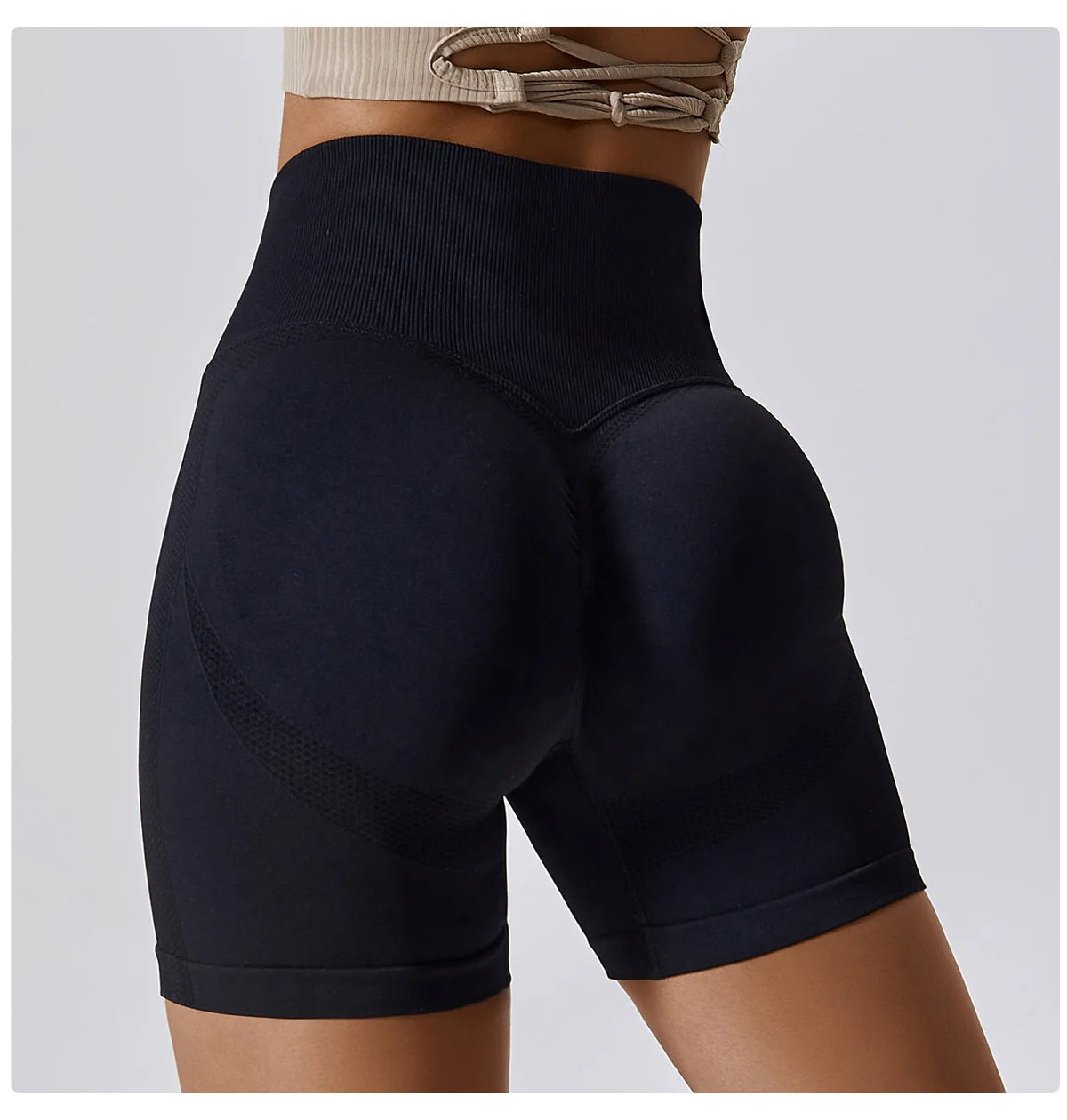 Women Shorts Seamless Sports Shorts For Women Cycling Jogging Fitness