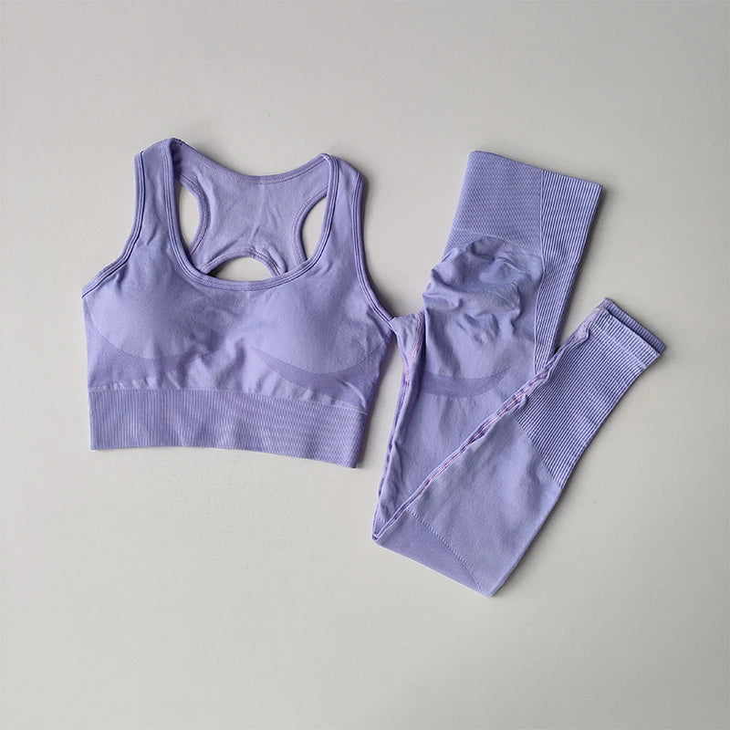 Sports Bra Women's Set Professional Fitness