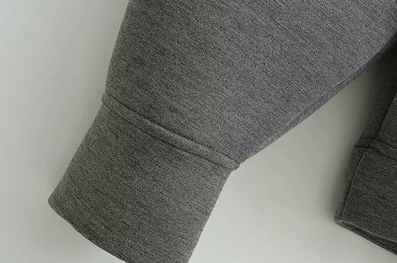 Jacket with hood long sleeve